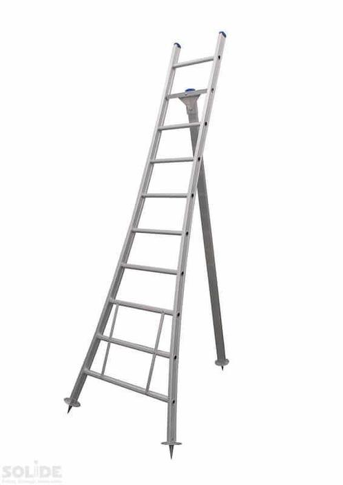 Solide plukladder 10 sporten – 2.75m, Doe-het-zelf en Bouw, Ladders en Trappen, Ladder, Nieuw, 2 tot 4 meter, Ophalen of Verzenden