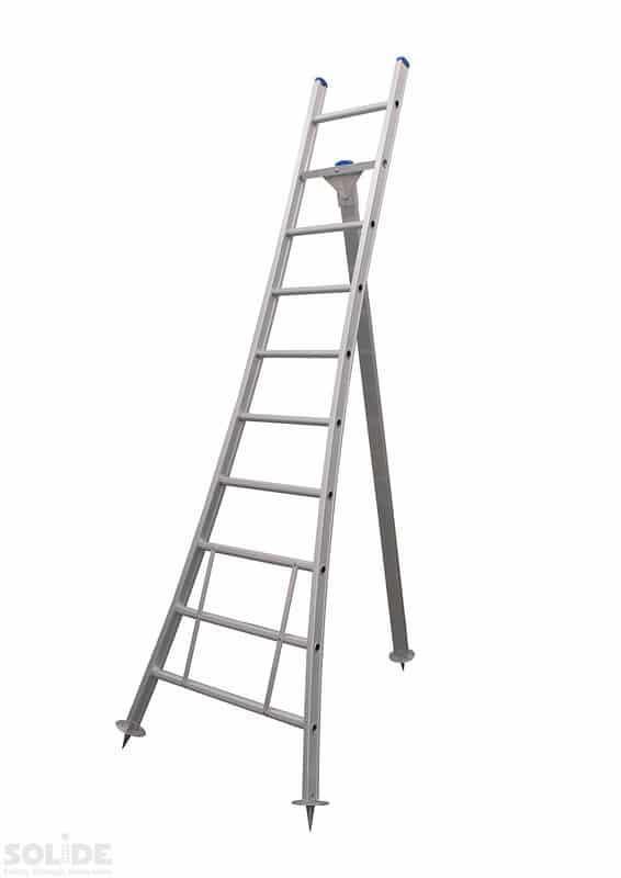 Solide plukladder 10 sporten – 2.75m, Doe-het-zelf en Bouw, Ladders en Trappen, Ladder, Nieuw, 2 tot 4 meter, Ophalen of Verzenden