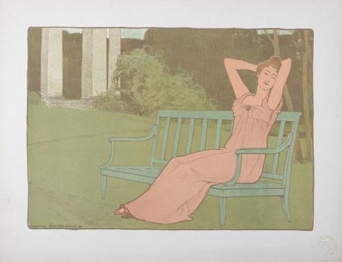 Maurice Réalier-Dumas (1860-1928) - Corinne, Antiek en Kunst, Kunst | Designobjecten
