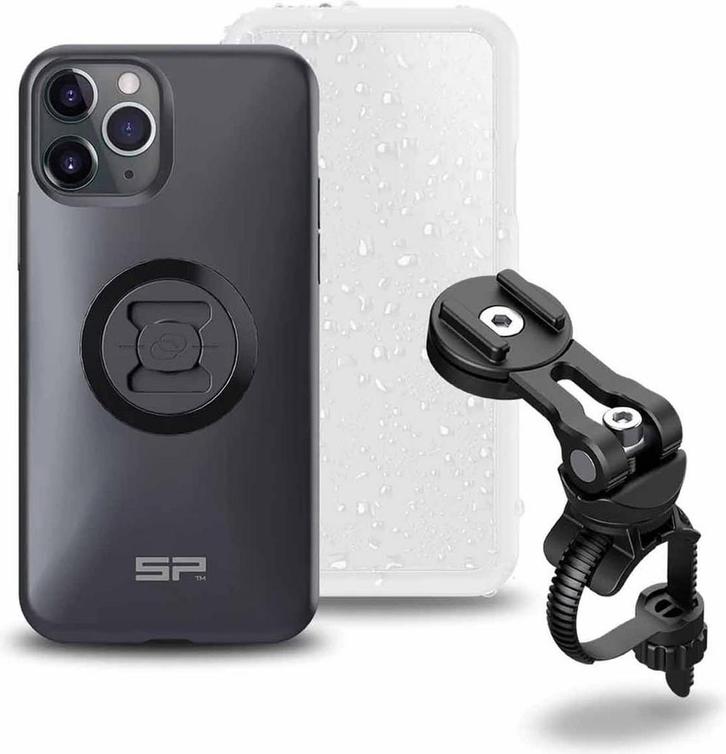 Telefoonhouderset SP Connect Bike Bundle II - iPhone X/XS/11, Fietsen en Brommers, Fietsaccessoires | Overige Fietsaccessoires
