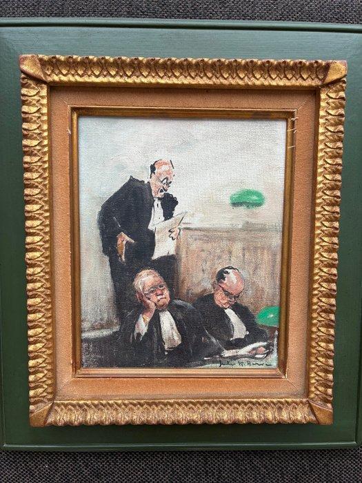 Jules René Hervé (1887-1981) - Les Avocats, Antiquités & Art, Art | Peinture | Classique