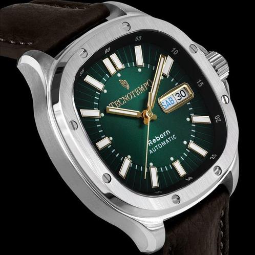Tecnotempo - Automatic - Reborn - - Sans Prix de Réserve -, Handtassen en Accessoires, Horloges | Heren