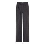 EsQualo • grijze pantalon met steentjes • 42, Kleding | Dames, Verzenden, Maat 42/44 (L), Nieuw, EsQualo