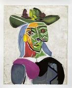 Pablo Picasso (1881-1973) - Femme au chapeau (Dora Maar), Antiquités & Art