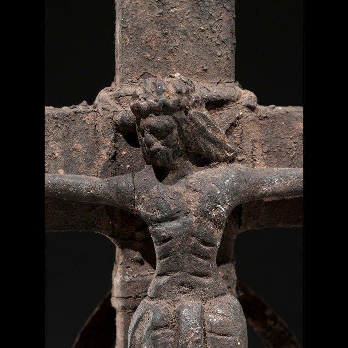 Kruisfetiche - Voodoo Vodun - Fon - Benin, Antiek en Kunst, Kunst | Niet-Westerse kunst