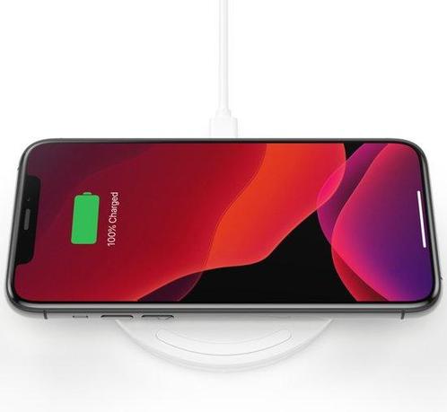 Belkin Qi Draadloze oplader - 15W - wit (Elektronica), Telecommunicatie, Mobiele telefoons | Telefoon-opladers, Nieuw, Verzenden