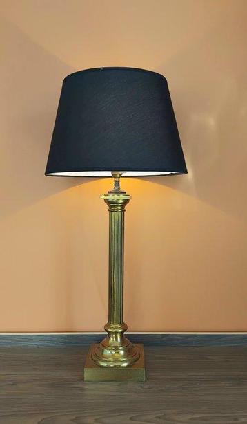 Lampe - XL Colonne - Style Néo-Classique - Laiton doré