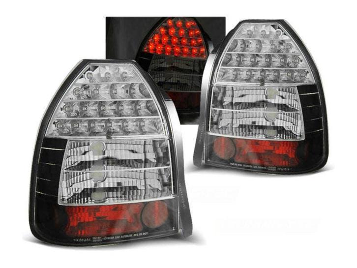 LED achterlichten Black geschikt voor Honda Civic, Auto-onderdelen, Verlichting, Nieuw, Honda, Verzenden