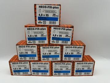 Veiling - Heco schroeven 2000 stuks 4,0x35mm (T15) verzinkt