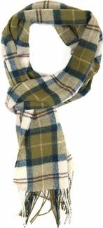 Barbour Sjaal Tartan Lamswol Groen maat  Heren, Kleding | Heren, Mutsen, Sjaals en Handschoenen, Verzenden, Nieuw, Barbour