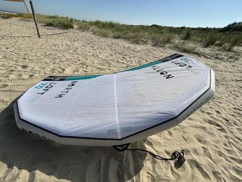 North Loft Pro Wing 2024 White 7.0, Watersport en Boten, Wingsurfen, Wingsurf-wing, Gebruikt