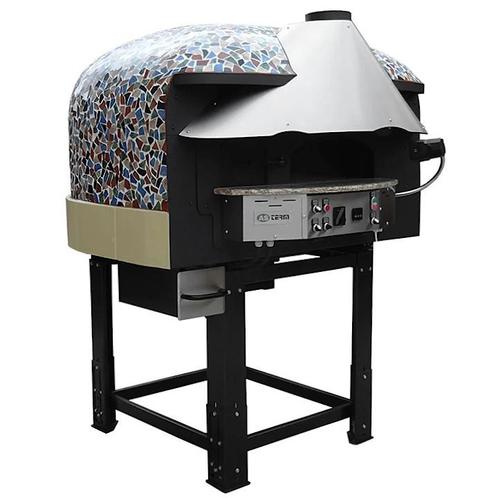 Roterende Pizzaoven | SERIE MIX-RK (MOSAIC) | Gas/Hout | 4x, Zakelijke goederen, Horeca | Keukenapparatuur, Nieuw in verpakking