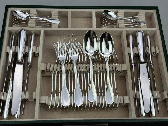 Christofle - Bestekset (126) - Touraine - Verzilverd, Antiek en Kunst, Antiek | Meubels | Tafels