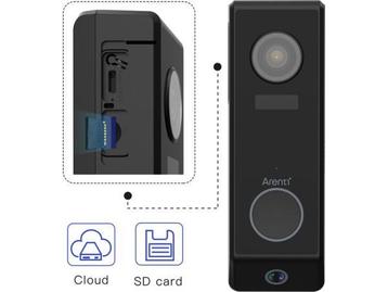 Veiling - Videodeurbel Arenti P10 - Slimme Wifi Video Deurbe beschikbaar voor biedingen