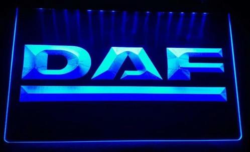 DAF neon bord lamp LED verlichting reclame lichtbak XL *40x3, Huis en Inrichting, Lampen | Overige, Nieuw, Verzenden