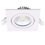 Led Inbouwspot 6W Dimbaar Wit 2700K IP22, Huis en Inrichting, Lampen | Plafondlampen, Verzenden, Nieuw, Metaal, Trendy verlichting