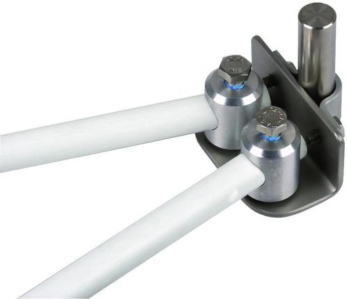 Dehn Adapter Haakse Steun Luchtafsluitstangen V2A - 106325, Doe-het-zelf en Bouw, Elektriciteit en Kabels, Verzenden