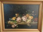 Spaanse school (XIX) - NO RESERVE - Bouquet de rosas, Antiek en Kunst