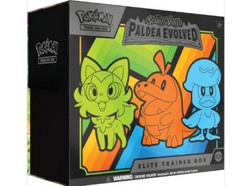 Veiling -  Paldea Evolved - Elite Trainer Box beschikbaar voor biedingen