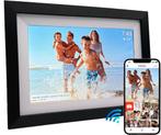 2dekans | UMBRION Digitale Fotolijst - Zwart Hout - Frameo -, Audio, Tv en Foto, Foto | Digitale fotokaders, Ophalen of Verzenden