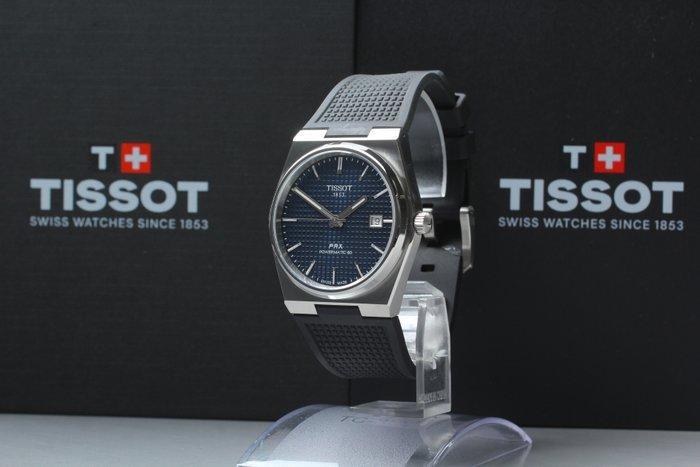 Tissot - Tissot PRX Powermatic 80 - T137407A - Homme -, Handtassen en Accessoires, Horloges | Heren