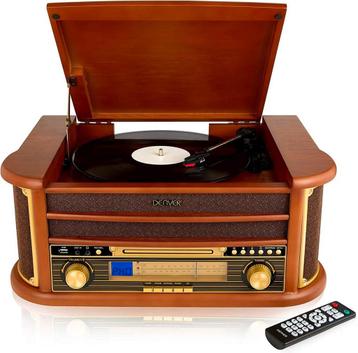 Tweedekans | Denver Retro Platenspeler - Ingebouwde Speakers beschikbaar voor biedingen