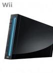 Losse Kale Zwarte Nintendo Wii Console (Used)