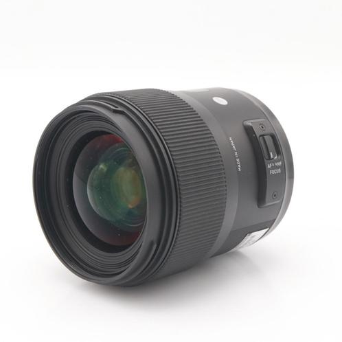 Sigma 35mm F/1.4 DG HSM Art Nikon FX occasion, Audio, Tv en Foto, Foto | Lenzen en Objectieven, Zo goed als nieuw, Verzenden