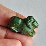 Bactrisch of Centraal-Aziatisch Aventurine Quartz Leg Ram, Antiek en Kunst