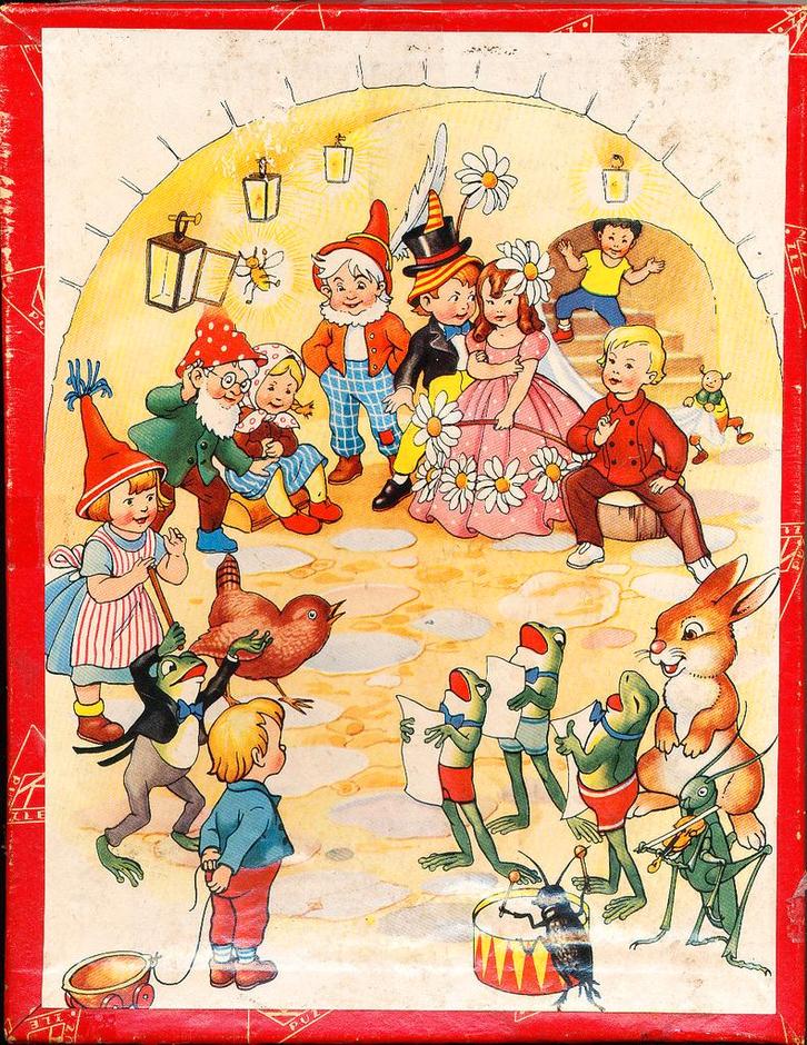 Puzzel Kabouters (20 stukjes), Livres, Livres scolaires, Envoi