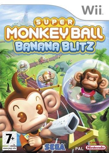 Super Monkey Ball Banana Blitz-Standaard (Wii) Gebruikt, Games en Spelcomputers, Games | Nintendo Wii, Ophalen of Verzenden