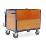 Gebruikte Transportkarren Fetra bakwagen klep + deksel, Doe-het-zelf en Bouw, Transportwagens, Ophalen of Verzenden, Gebruikt