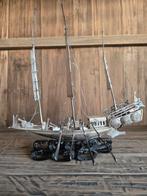 Modelschip - CHINESE WAR JUNK BOAT - Chinees exportzilver