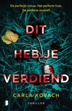 Dit heb je verdiend / Gina Harte / 2 9789022588260, Boeken, Verzenden, Zo goed als nieuw, Carla Kovach