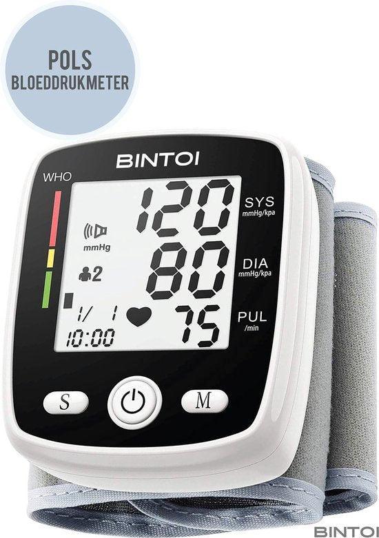 2dekans | Bintoi® BXE100 - Bloeddrukmeter Pols -, Sport en Fitness, Hartslagmeters, Ophalen of Verzenden