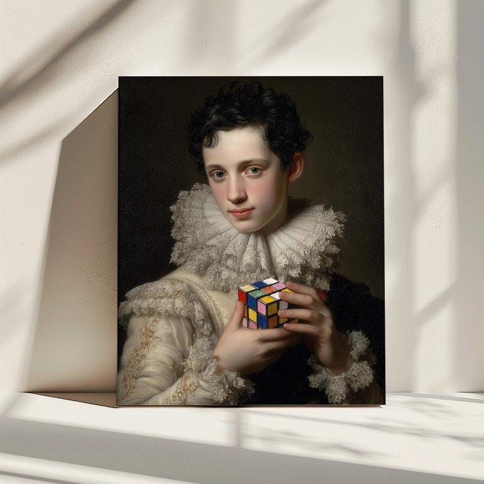 Dikhotomy - Baroque Rubik - No Reserve - Unique Edition, Antiek en Kunst, Kunst | Designobjecten