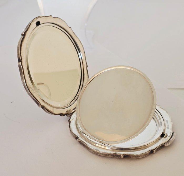 Set cosmetische accessoires - Poeder doosje - .925 zilver -, Antiek en Kunst, Antiek | Zilver en Goud