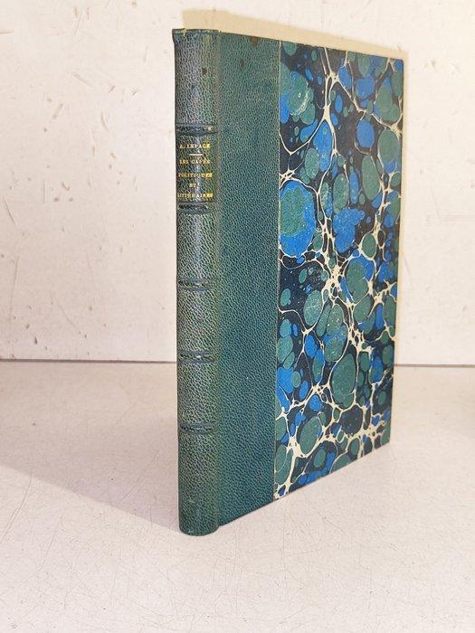 Auguste Lepage - Les cafés politiques et littéraires - 1874, Antiek en Kunst, Antiek | Boeken en Manuscripten