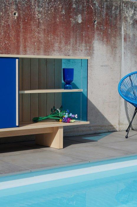 Johannes Hironimus - Buffet - Frêne, Antiek en Kunst, Kunst | Designobjecten