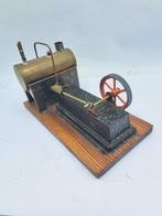 Moteur à vapeur - Laiton, Métal - 1950-1960 - Mini-machine, Antiquités & Art