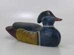 Figuur - Authentic Benelux Lokeend ; wooden decoy duck -