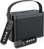 Karaokemachine met UHF-microfoons, Bluetooth en draagbaar..., TV, Hi-fi & Vidéo, Appareil pour karaoké, Verzenden