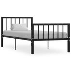 vidaXL Bedframe metaal zwart 90x200 cm, Huis en Inrichting, Slaapkamer | Bedden, Verzenden, Nieuw