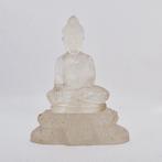 Tibetaans Steenkristal Zittende Boeddha Talisman - 100 mm