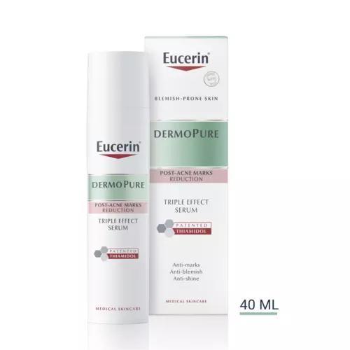 Eucerin DermoPure Triple Action Serum, Handtassen en Accessoires, Uiterlijk | Haarverzorging, Gel, Wax, Haarlak of Mousse, Nieuw