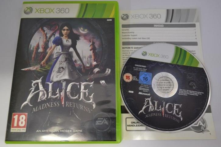 Alice Madness Returns (360), Games en Spelcomputers, Games | Xbox 360