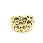 Ring - 18 karaat Geel goud, Handtassen en Accessoires, Ringen, Nieuw