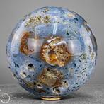 Natuurlijke carneool-achatkogel – Een fascinerend spel van