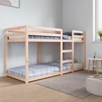 vidaXL Stapelbed massief grenenhout 80x200 cm, Huis en Inrichting, Slaapkamer | Bedden, Verzenden, Nieuw