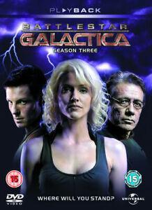Battlestar Galactica: Season 3 DVD (2007) Edward James Olmos, CD & DVD, DVD | Autres DVD, Envoi
